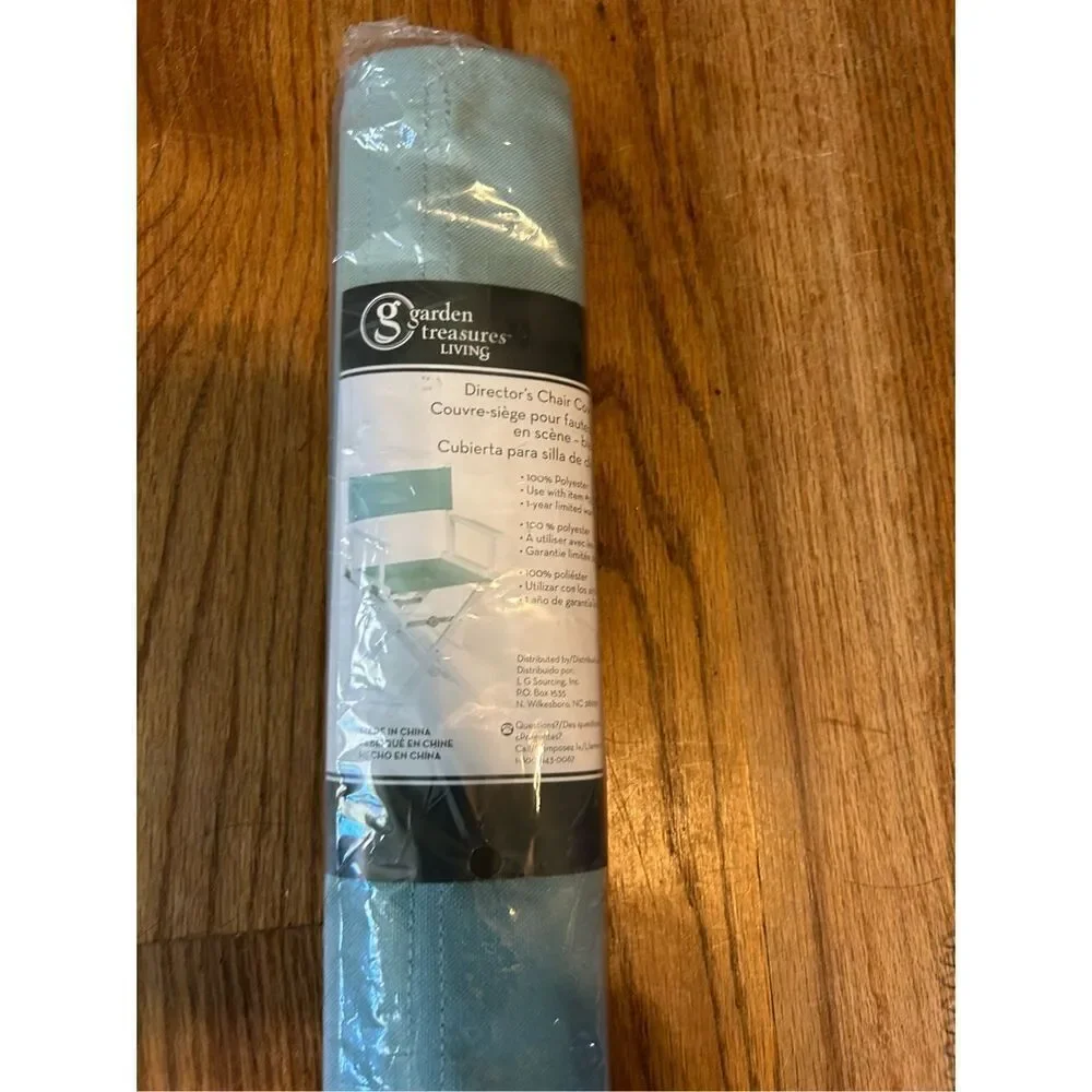 Garden Treasures Living‎ Director chair cover replacement material blue #0313904